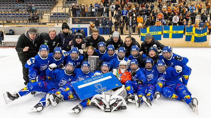 Villa Lidköping vinner Svenska Cupen efter straffdrama