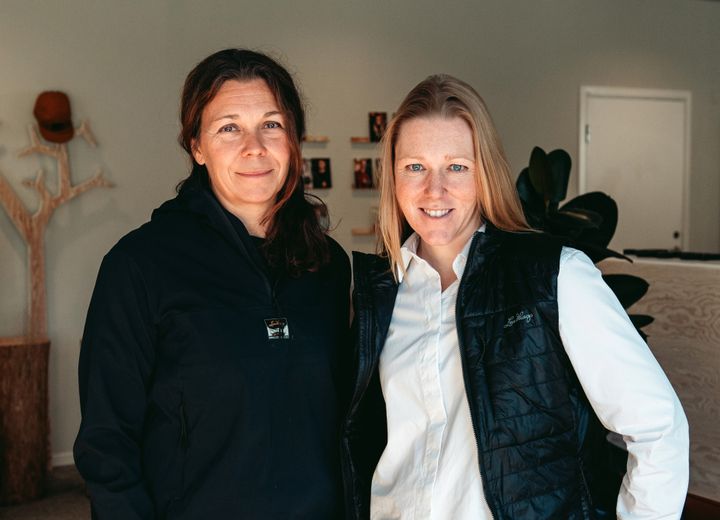 Mija Nideborn, Head of Product & Design och Alexandra (Lexi) Sack, Managing Director