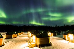 Om du vill förstå vad allt prat om finska Lappland handlar om, då är Aurora Village platsen för dig. Foto: Aurora Village Ivalo