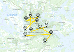 Vänsterpartiet i Region Stockholm föreslår åtta nya expressbusslinjer för att möta ett ökat resande i regionen.