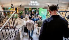 Långa köer när Alecta Fastigheter öppnar Klara Wellnes.