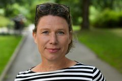 Anna Koblanck tilldelas Natur & Kulturs litterära arbetsstipendium på 100 000 kronor. Foto Sandra Arnborg_9kvadrat