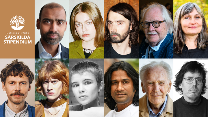 Henrik Chetan Aspengren, Saga Cavallin, Linus Gårdfeldt, Gunnar Harding, Anna Höglund, Aron Landahl, Johanna Larsson, Ellen Nordmark, Saiful Baten Tito, Lennart Sjögren och Pär Thörn tilldelas varsitt stipendium från Natur & Kultur.