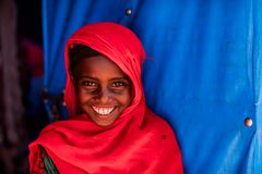 Ett av de projekt som får stöd av Radiohjälpen är i Etiopien. Där deltar Sasi Dalacha, 8 år, i Plan International Sveriges projekt.