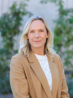 Johanna Hornberger (M), kommunstyrelsens ordförande.