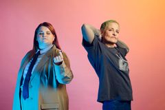 Medverkande från vänster: Josephine Olvhöj Kirkegaard och Mette Marqvardsen. Foto: Sören Vilks