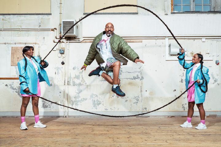 I bild från vänster: Rebecca Wolete, Damon Frost och Amalie Sasha Schanke