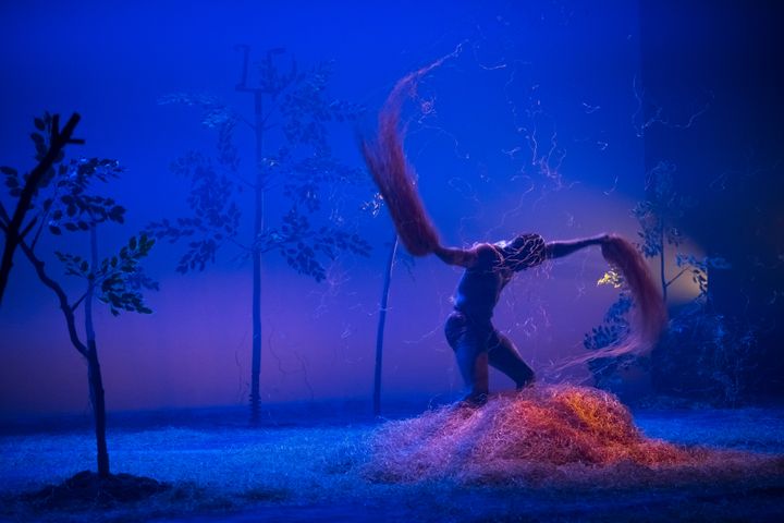 Ancrage, Rikstetern hösten 2025. I bild: kreatören och akrobaten Modou Fata Touré från det senegalesiska cirkuskompaniet SenCirk.