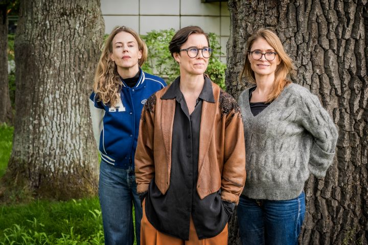 Från vänster: Annika Norlin, Johanna Selander, Ada Berger.