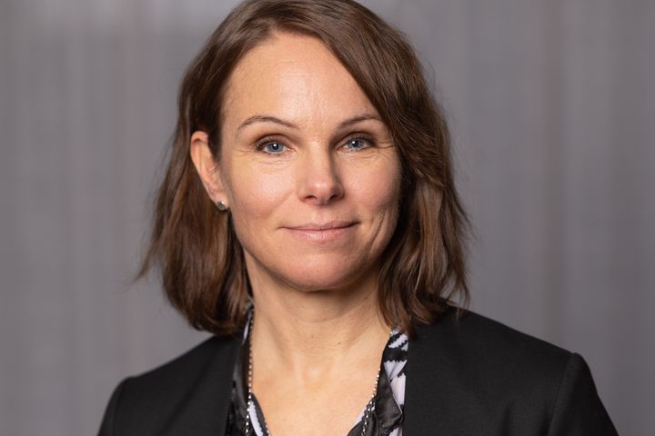 Sofie Absér, ny hållbarhetschef på division Transport Infrastructure, Sweco Sverige. Fotograf: David Lagerlöf