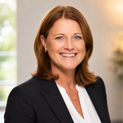 Portärttbild på Karin Alexandersson som blir ny COO och HR-chef i Sweco Sverige