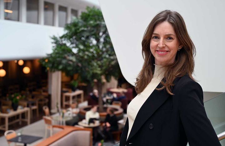 Helena Mehra, presschef på IKEM - Innovations- och kemiindustrierna i Sverige