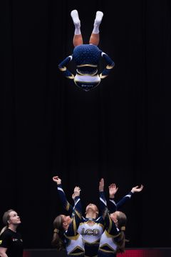 Luleå Cheerleadingförening, LCD. Fotograf: Rickard Garvare