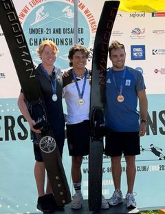 Elliot Westlund U-21 EM silver hopp