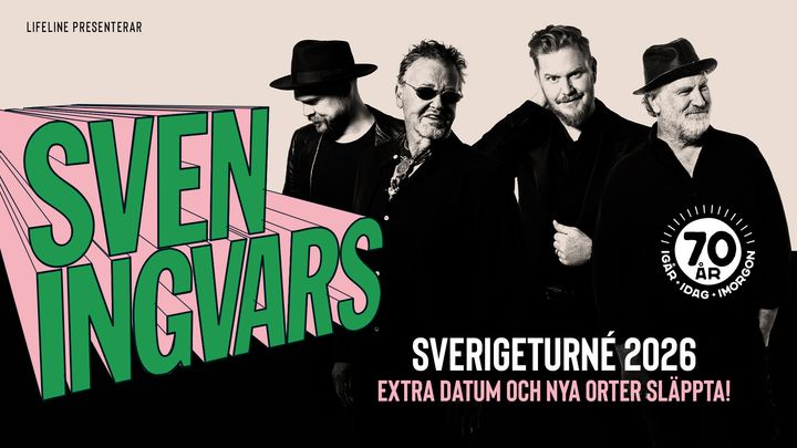 I vår åker Sven Ingvars ut på en stor jubileumsturné runt om i landet.