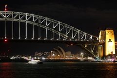 Earth Hour i Sydney, Australien.