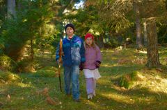 Barn i skogen. Foto: Ola Jennersten/WWF