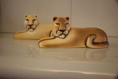 Lisa Larson och WWFs Lejoinnan Leona