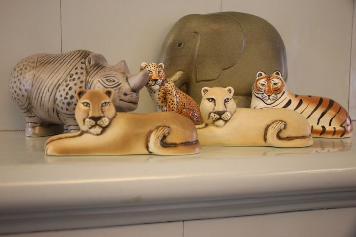 Lisa Larson och WWFs keramikfiguriner