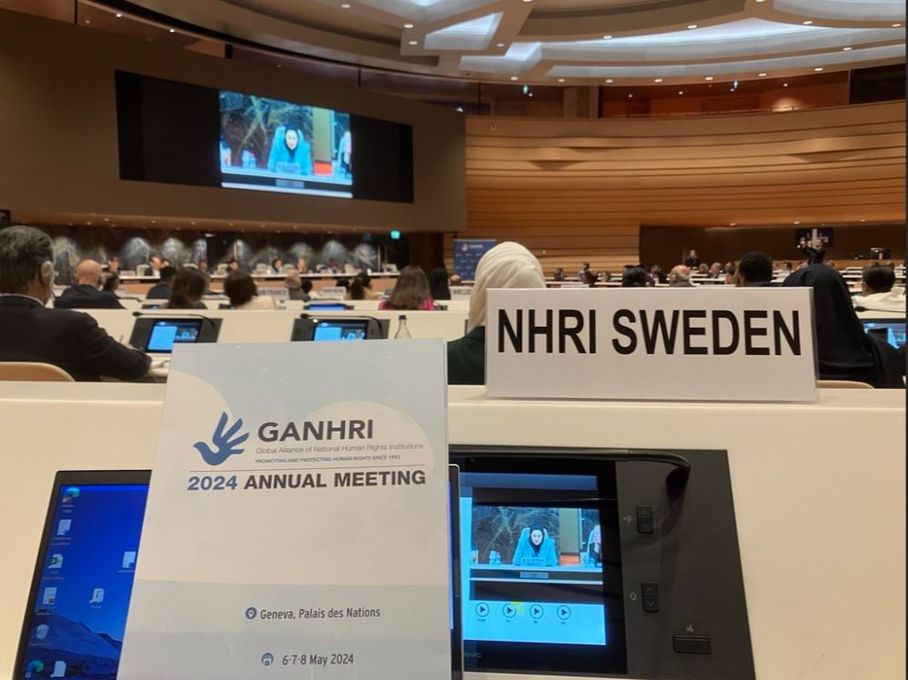 Institutet för mänskliga rättigheter får det högsta betyget för nationella institutioner för mänskliga rättigheter och blir därmed fullvärdig medlem i GANHRI, den globala alliansen för nationella institutioner för mänskliga rättigheter.