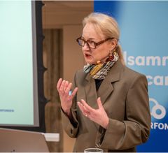 Ulrika Årehed Kågström, generalsekreterare Cancerfonden. Foto Albin Håkansson, Cancerfonden.