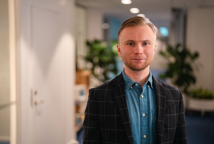 Martin Eriksson, intressepolitisk expert, Cancerfonden. Foto: Sanna Percivall