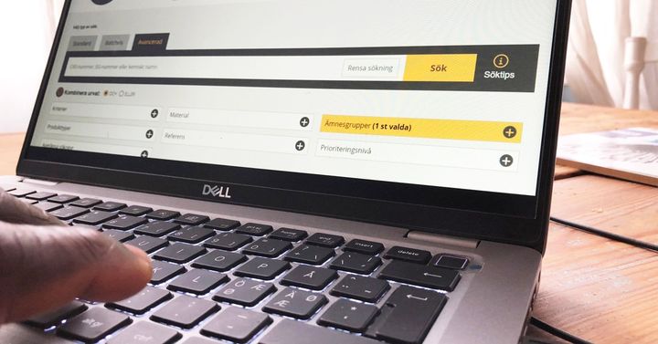 Bild på kemikalieinspektionens PRIO-verktyg