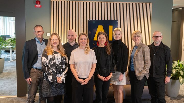Representanter i arbetsmarknadens AI-råd. Foto: AI Sweden.