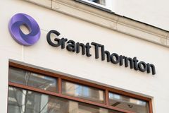 Grant Thornton logo på husfasad