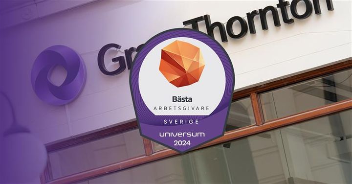 Grant Thornton på plats 12 i Sveriges Bästa Arbetsgivare 2024