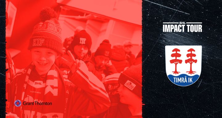 Bildkollage Timrå IK, Grant Thornton och SHL