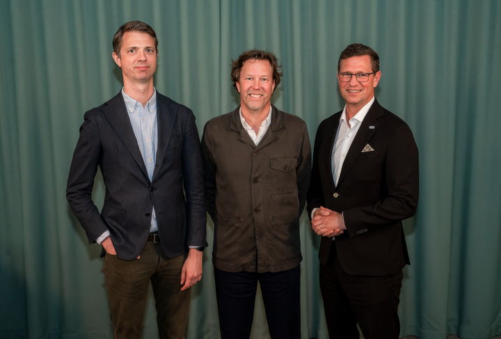 Magnus Sörling (GT), David Holmberg (TIC) och Hanrik Johansson (GT)