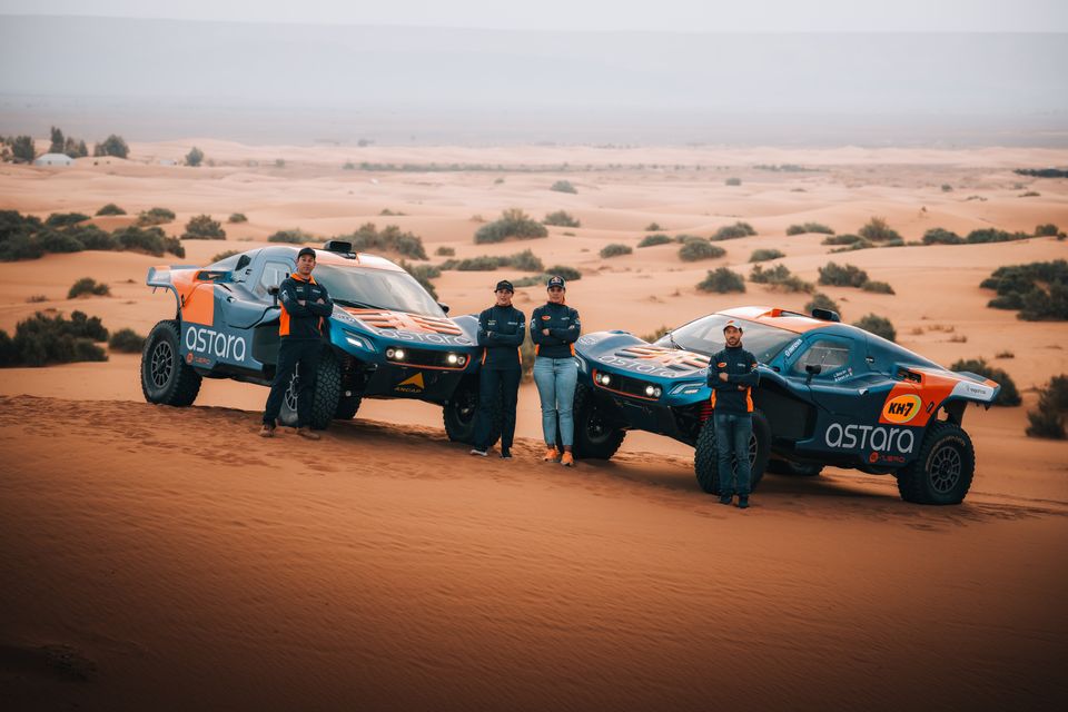 Astara unveils its Dakar team: two female drivers in the team