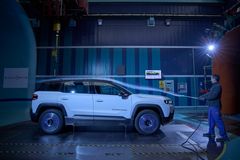 Nya Jeep Compass i vindtunnel