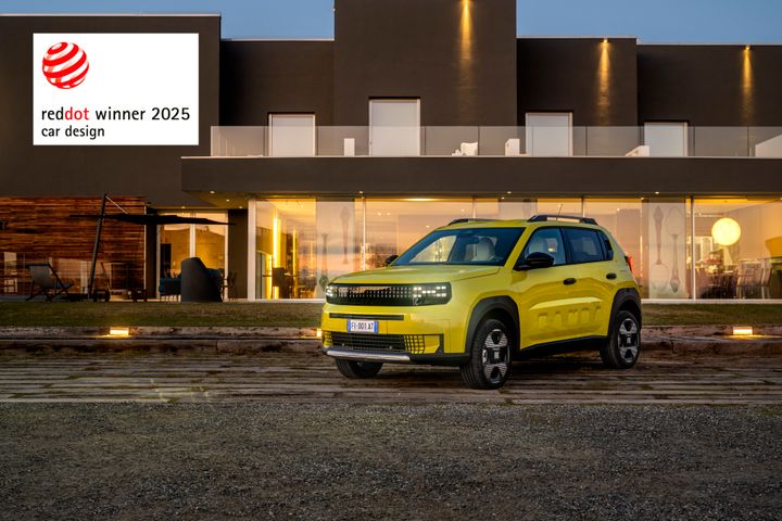 Fiat Grande Panda vinner Red Dot Award 2025