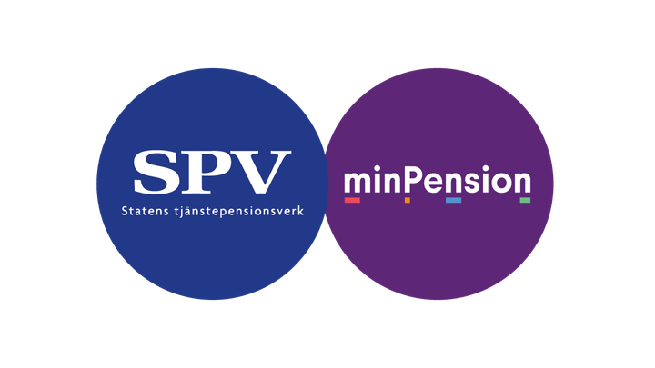 SPV och minPensions logotyper