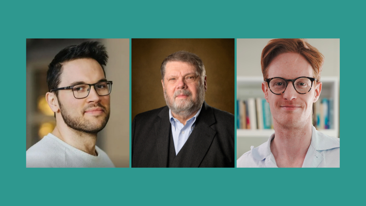 Rapportförfattarna Viktor Skyrman, Sten B Nilsson och Pär Dalén