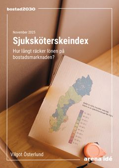 Rapportomslag Sjuksköterskeindex