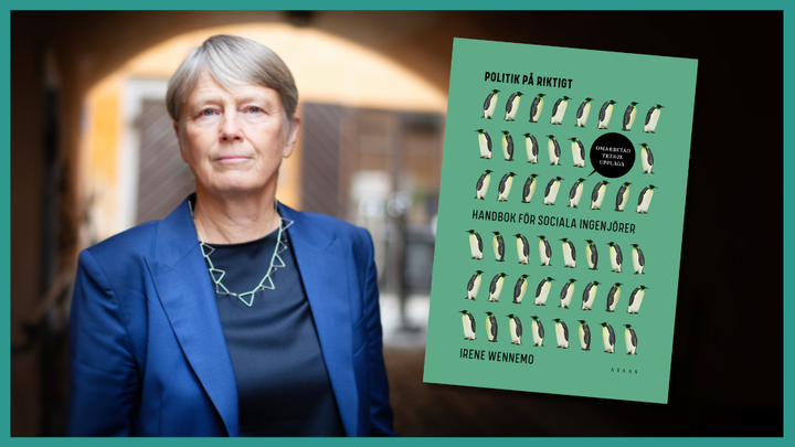 Irene Wennemo och boken Politik på riktigt