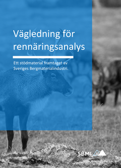 Vägledning för rennäringsanalys ett stödmaterial framtaget av SBMI