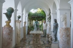Bengt Jangfeldt på Capri