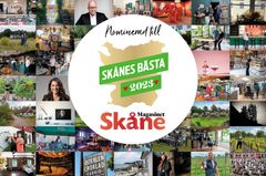 Idag offentliggör Magasinet för sjuttonde gången de nominerade i tävlingen Skånes Bästa. Hela 41kandidater har nominerats i tretton olika kategorier.