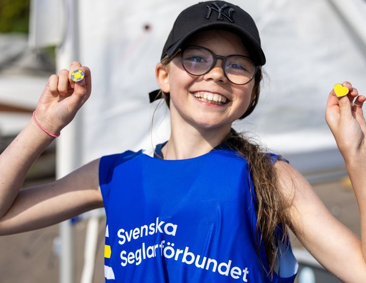 Seglarförbundets nya seglarmärken. Foto: Daniel Stenholm