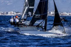 Maja Hansson-Mild/Linn Berntsson 49erFX. Foto: Sailing Energy