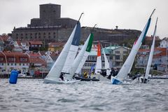 Nordic Sailing League avgjordes í Marstrand i helgen. Foto: Daniel Stenholm