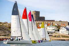 Seglingens Mästare avgjordes på Marstrand. Foto: Daniel Stenholm