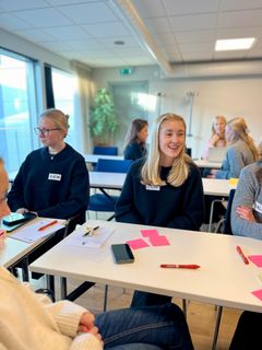 Gruppdiskussioner och workshops var en del av helgens inspirerande innehåll.