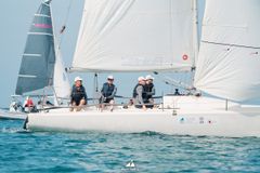 Petter Fielding, Casper Engman, Fredrik Härdén, Christer Engman. Foto: World Sailing