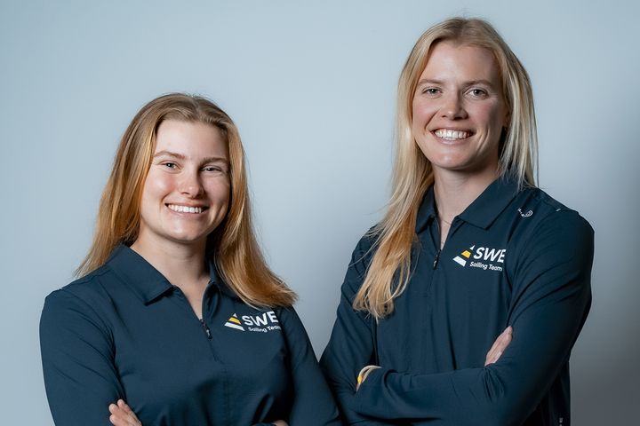 Ebba Berntsson och Vilma Bobeck. Foto: Sailing Energy