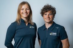 Hanna Jonsson och Emil Järudd. Foto: Sailing Energy